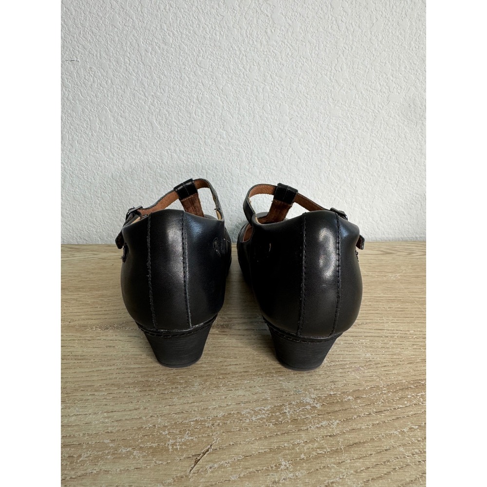 Cobb Hill Black Leather Angelina Leather T-Strap Mary Jane Pumps Womens Size 10 - Picture 9 of 12